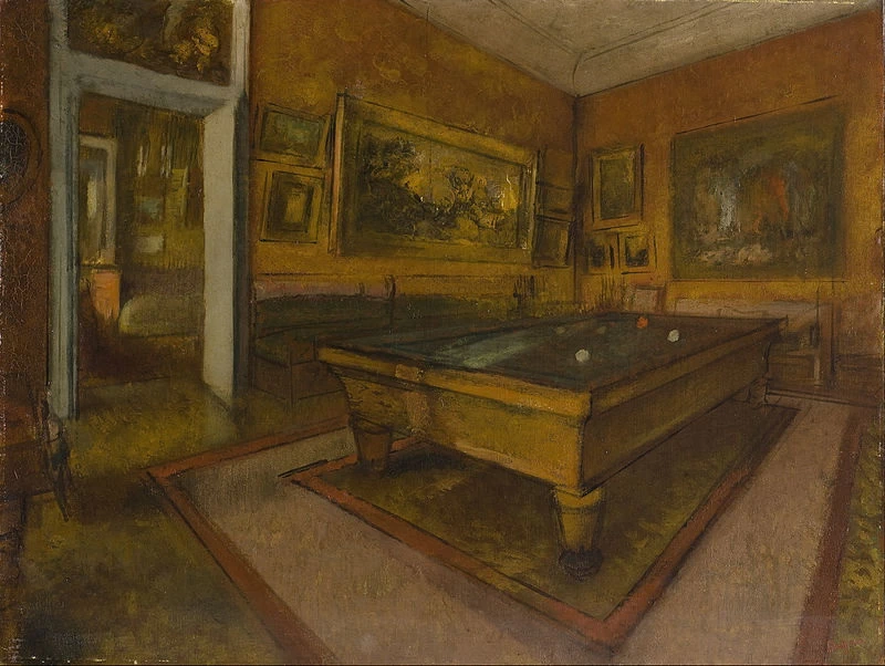 Sala biliardo a Ménil - Hubert
